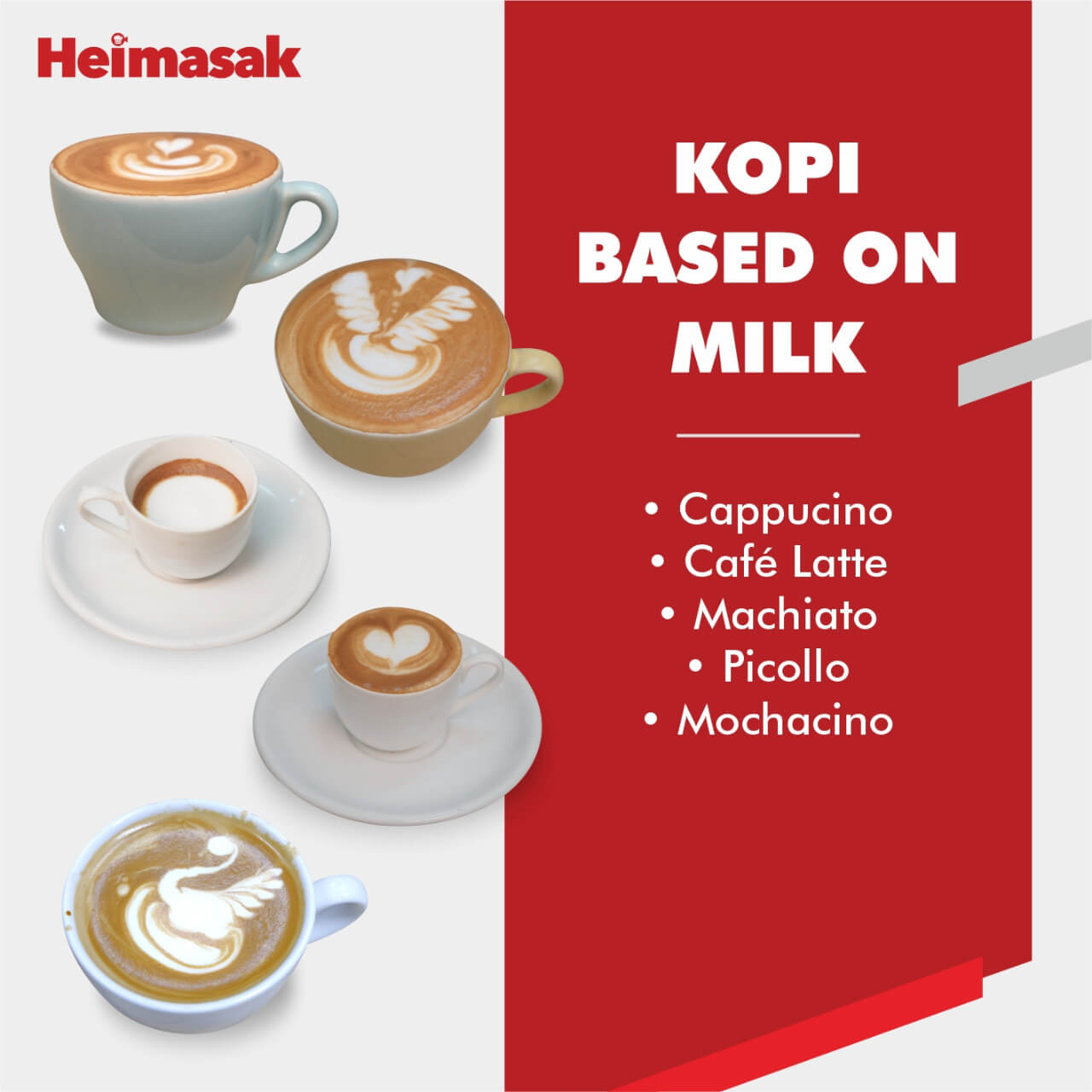 Demo masak – Deedy dan Noveby – Kopi based on milk