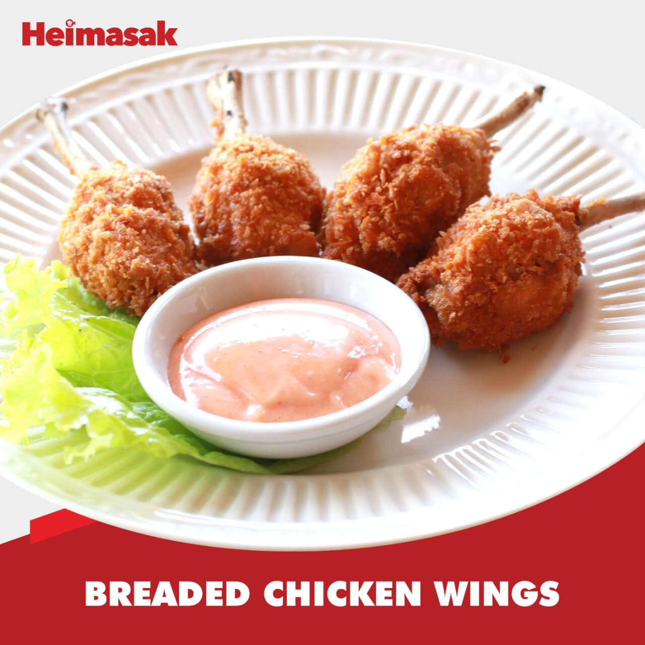 Heimasak – Bloem – Breaded Chicken Wings