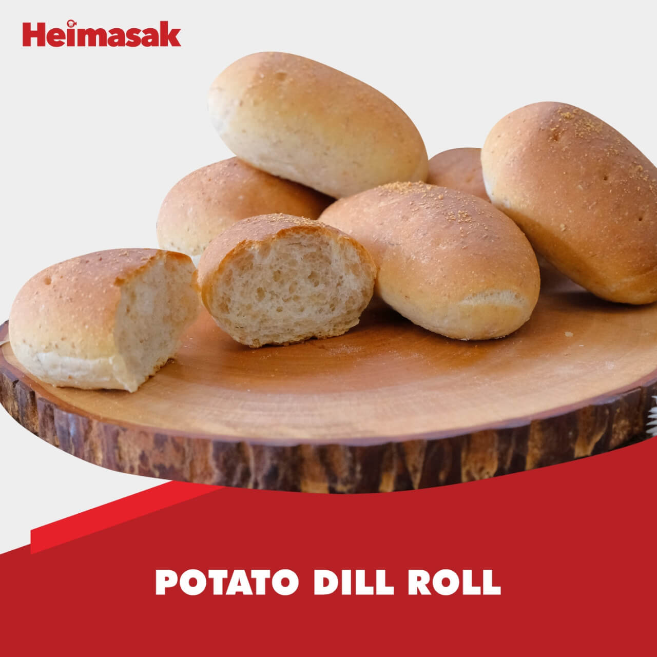 Heimasak – Novi – Potato Dill Roll