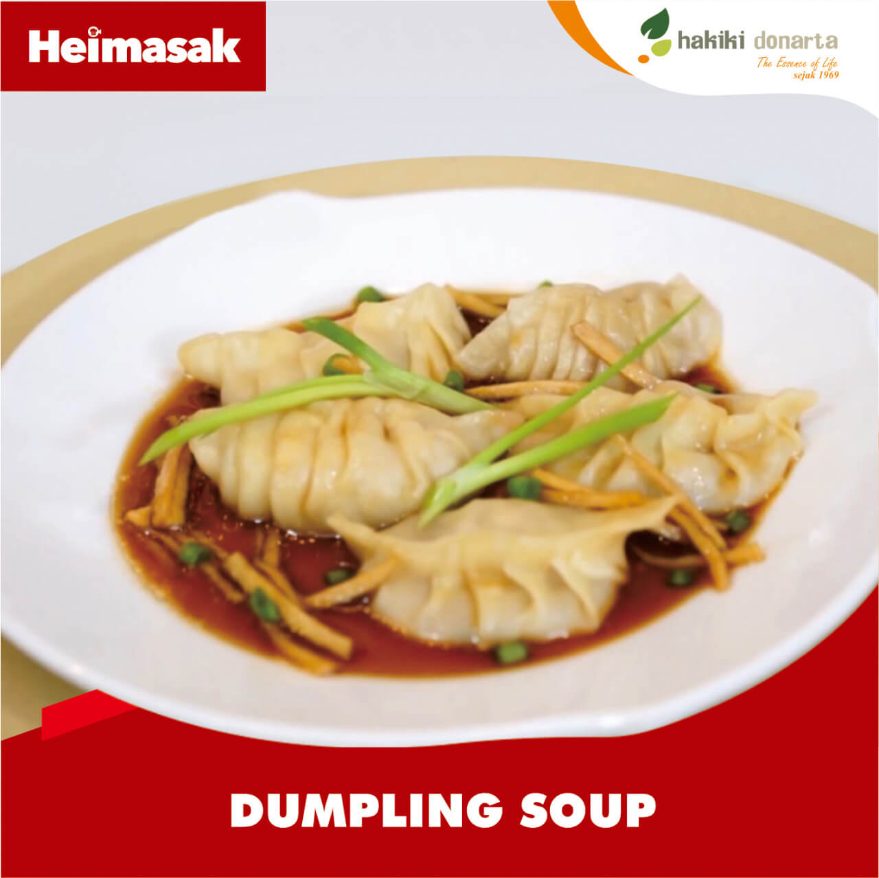 Heimasak – Hakiki Donarta – Dumpling Soup