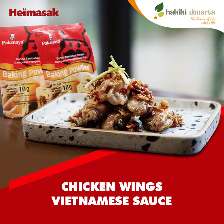 Heimasak – Hakiki Donarta – Chicken Wings Vietnamese Sauce