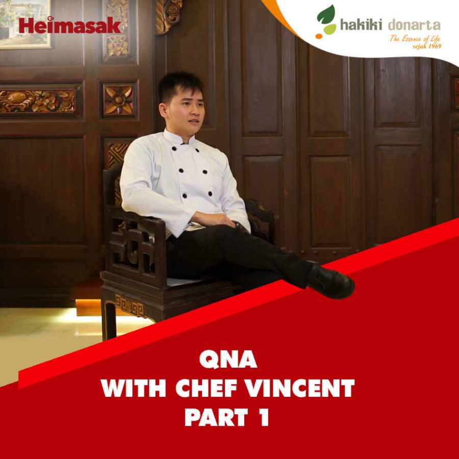 Qna with chef Vincent part 1