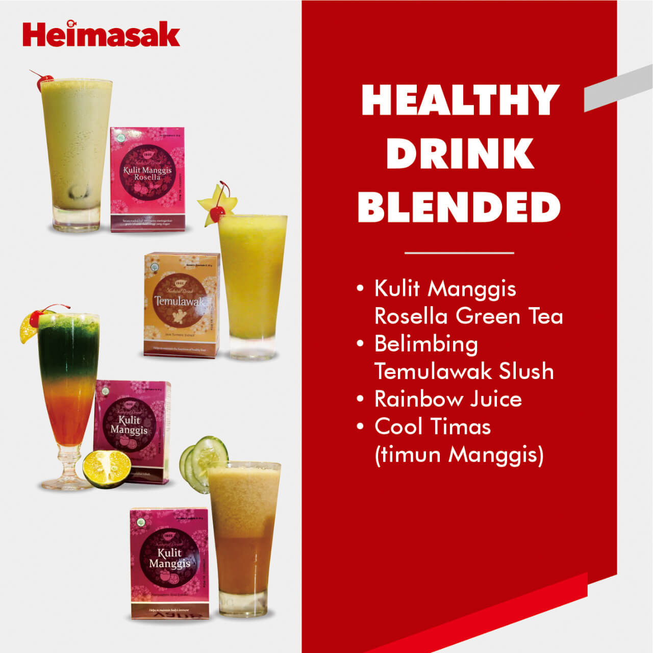 Heimasak – Jamu Iboe – Healthy Drink Blended