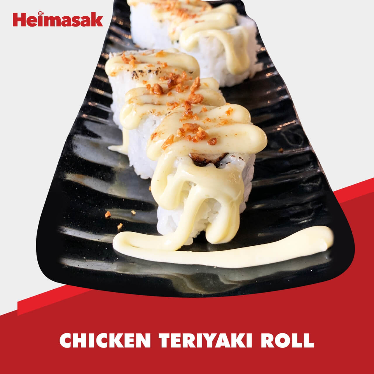 heimasak-michael-chicken teriyaki roll